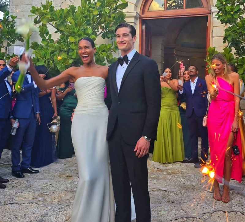 Super modelo dominicana Arlenis Sosa se casa en Punta Cana